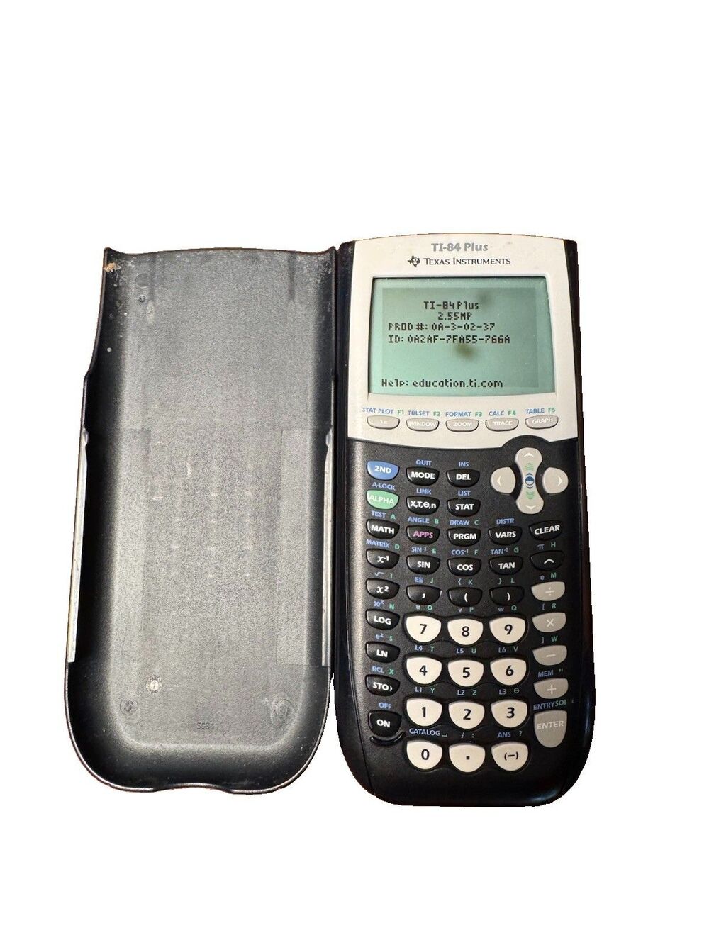 Texas Instruments TI-84 Plus Graphing Calculator w/ Cover Tested & Working